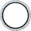 Blue Floral Steering Wheel Cover For Women & Men – Universal 15 Inch Car Accessories, Non-Slip & Stylish Design, Fits Most Cars, SUVs, And Auto