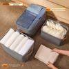 Foldable Wardrobe Storage Box: Dustproof, Thickened, Drawer-Style Organizer for Clothes