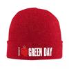 Green Days Dookie Knitted Caps WoUnisexs Unisexs Beanie Autumn Winter Casual Hats Acrylic Band Saviors Music Warm Caps