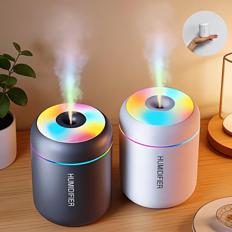 Essential Oil Aromatherapy Diffuser Humidifier USB Mist Diffuser Color Changing LED Night Light Air Humidifier for Home Bedroom Office