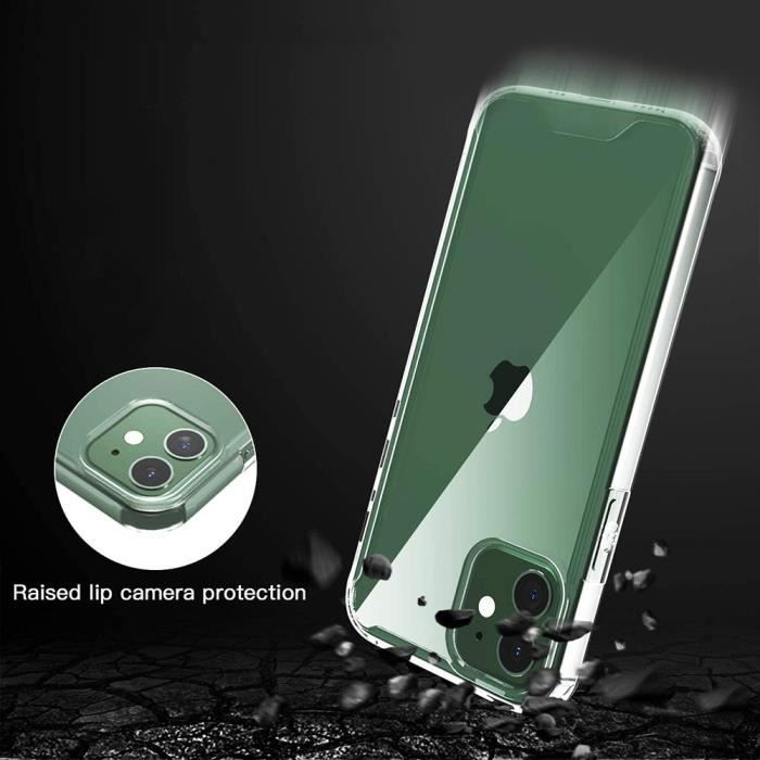 Hülle - Flexibel - für iPhone 12 Pro Max - TPU - Transparenter Schutz - Klassisches Design