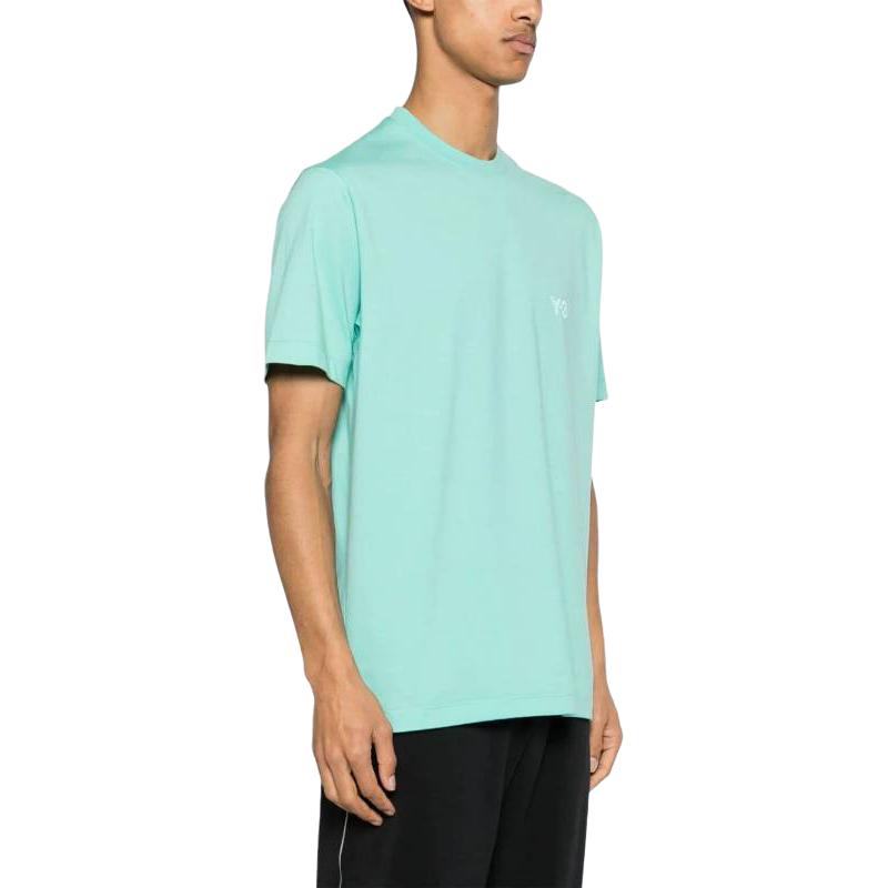 Y 3 Drop Shoulder Sleeve T Shirt Men's Green IV8220