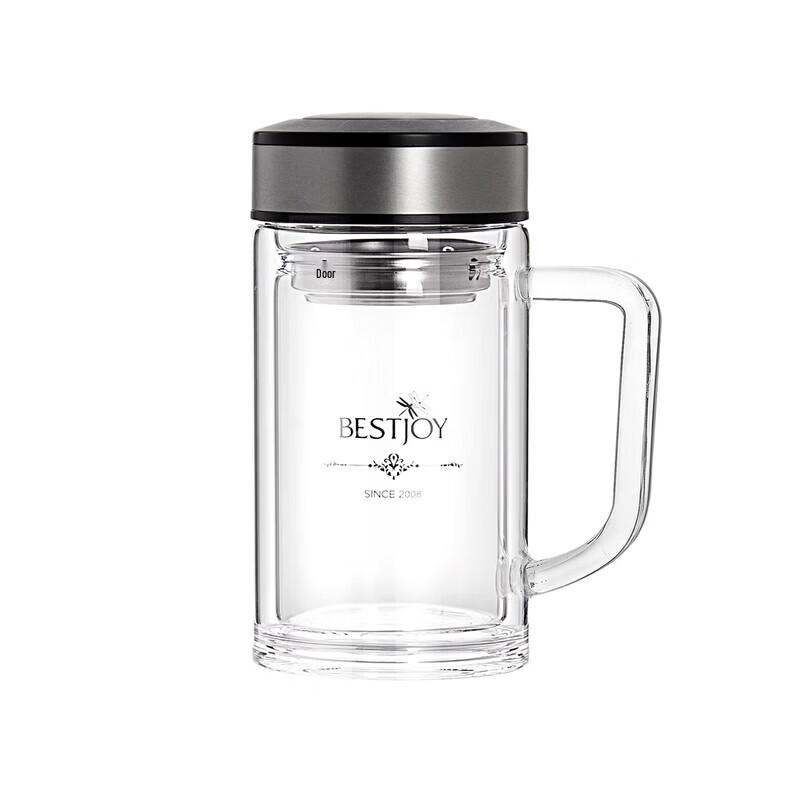 FUGURNG BESTJOY High Borosilicate Double-Layer Office Cup