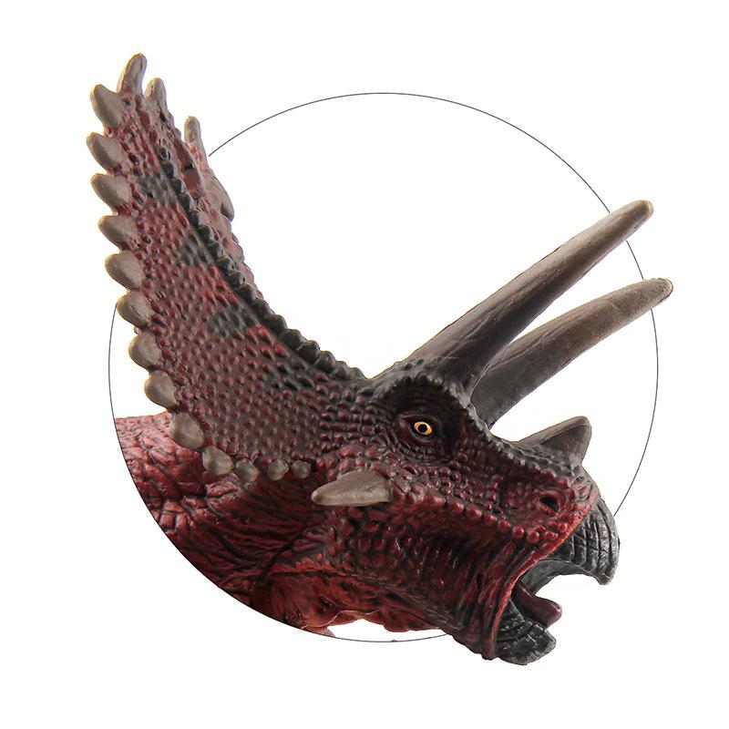 English Detail Picture Dinosaur World Figure Model Toy Solid Pentacorn Pentagonal Face Ornament