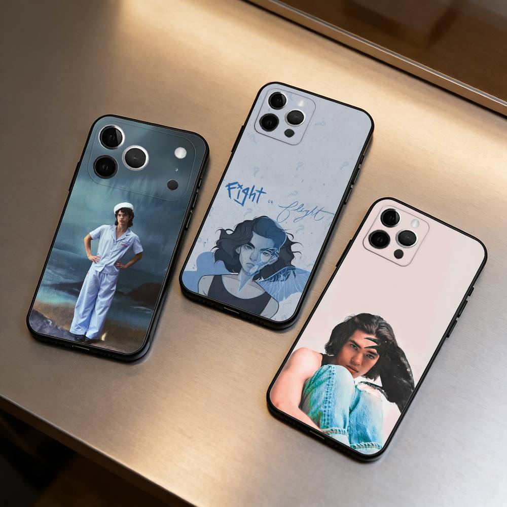 C-Conan G-Gray-AY Phone Case For iPhone 17,16,15,14,13,12,11 Plus,Pro Max,Soft Silicone Black Cover