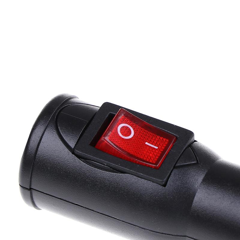 12V-24V 8A Male Car Lighter Socket Plug Connector With Red On/Off Switch