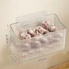 Wall Mounted Onion And Garlic Storage Box Self Adhesive Kitchen Storage Basket  for Home&Kitchen