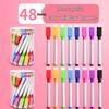 Magnetic Erasable Whiteboard Marker: Water-Based Colored Pen for Children, Crayon & Paintbrush for Drawing and Teaching.