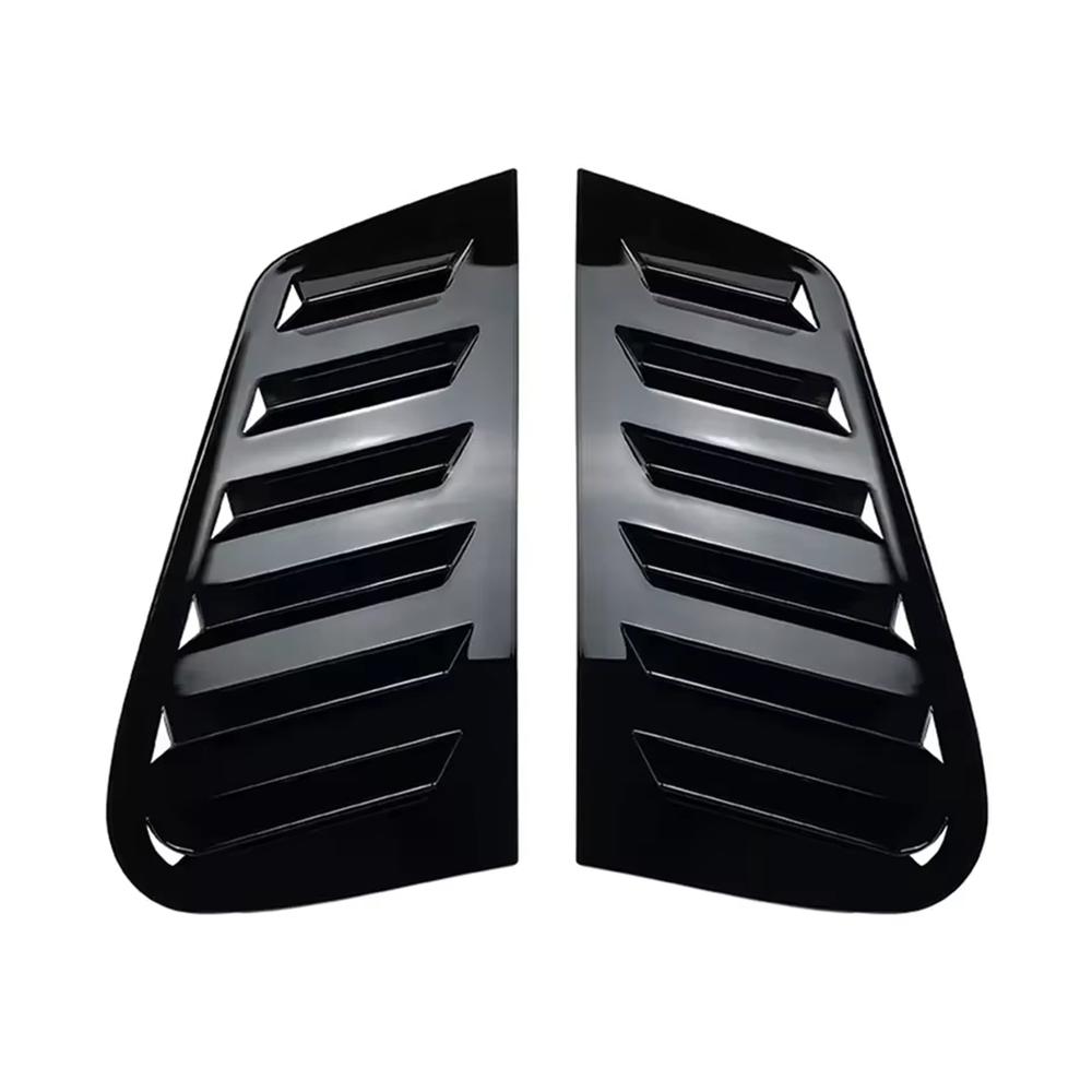 

For Volkswagen GOLF 4 MK4 1997-2006 Car Rear Blinds Louvers Cover Protector Stickers ABS Plastic Rear Glass Window Shutter чорний