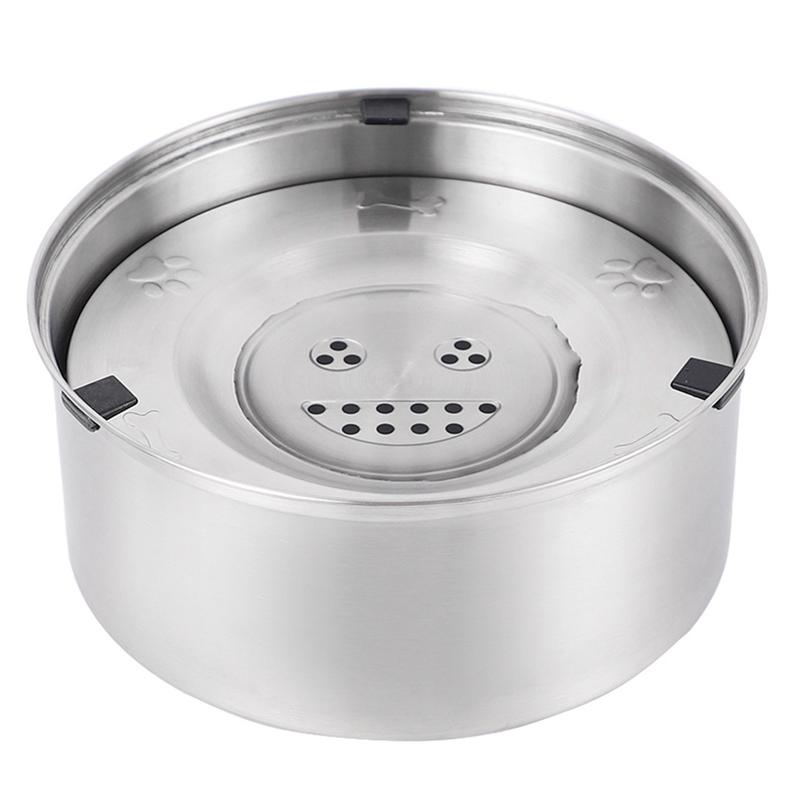 M-Modern-Pet Drinking Fountain, Anti-Spill And Splash Dog Drinking Fountain, Non-Slip Dog And Cat Pet Feeding Water Bowl