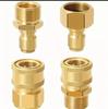 High Pressure Water Gun Quick Connect Fitting Brass Connector For Car Wash And Pressure Washer