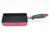 Pearl Metal Mini Egg Roll Frying Gas Stove Claire Pan, Red, Only, Non-stick Coating, H-9585