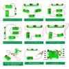 OSOYOO Science Electrical Circuit Experiment Learning Kit with Illustrated Manual (for Elementary School Students)