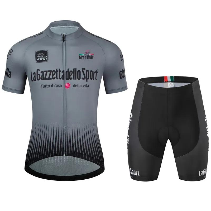 Tour De France Road Bike Short Sleeve Suit Quick-drying Men's and Women's Mountain Bike Race Cycling Suit 2026 Summer Breathable Cycling Suit Suit