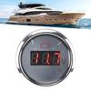 2in Battery Voltage Gauge LED Digital Display IP67 Waterproof Smart Alarm Universal for Boat