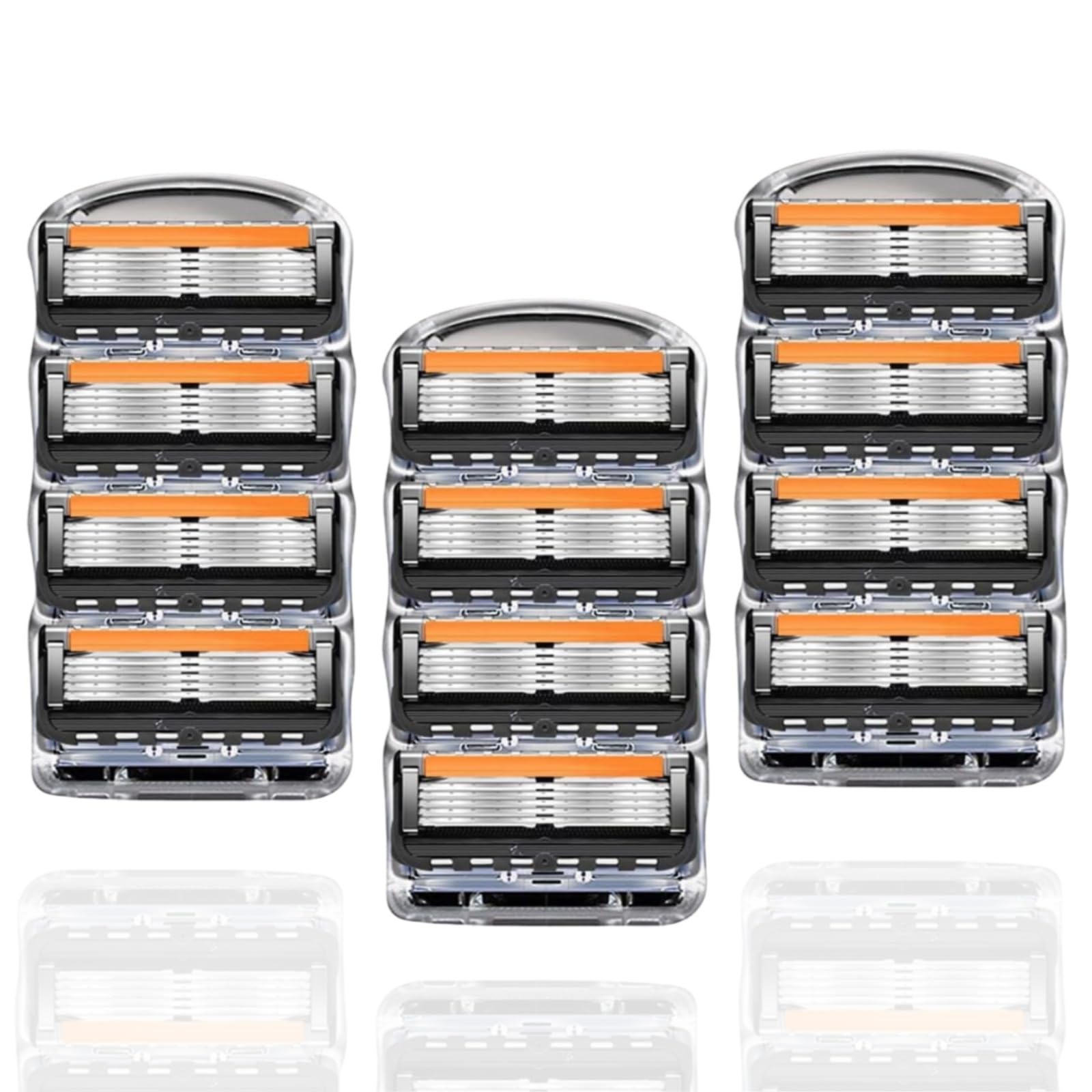 

Сменные лезвия Gillette, совместимые с бритвой, черные, 12 штук, ProGlide/Fusion, 5-лезвийные головки, для мужчин. чёрный