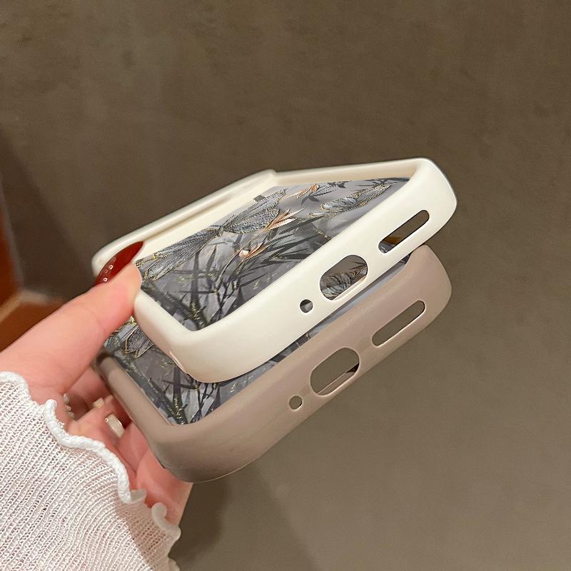 Custodia in Silicone con Motivo a Foglie di Farfalla Per Google Pixel 10 9 Pro XL 9A 8A 7 8 Pro 7A Custodia Morbida Antiurto Per Pixel 9 Pro