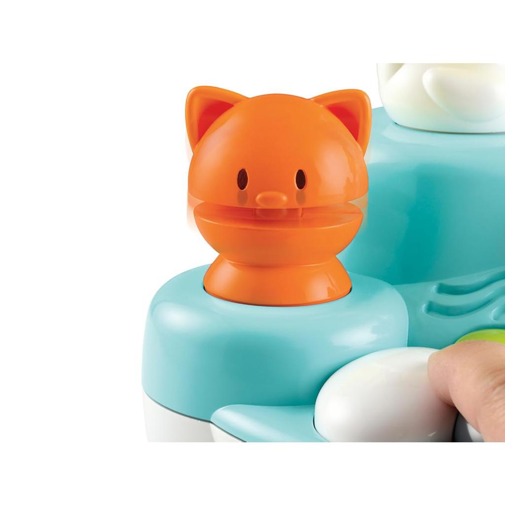 Centru de învățare timpurie Cântați împreună Tastatură cu animale Excelent pentru primele instrumente Jucărie pian Jucărie educațională Jucărie pentru bebeluși Cadou pentru bebeluși Cadou 147745 Autentic