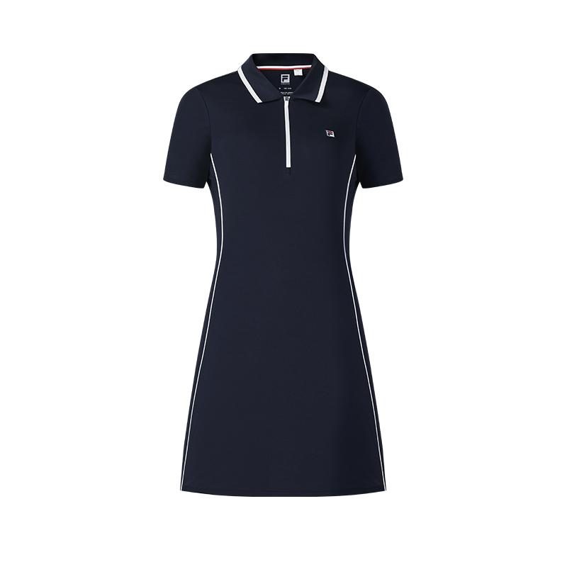 New FILA TENNIS SS25 Short Sleeved Dress Women's A11W533322F-NV