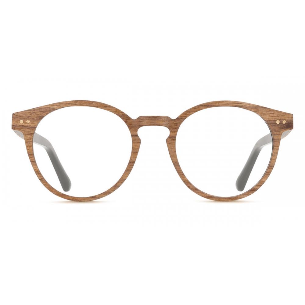 Oh My Woodness Larch Luxe Ws001 Rx H06 21 Unisex Eyeglasses