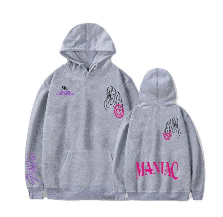 Толстовка с надписью MANIAC Cross-Border Tour Трендовая гендерно-нейтральная толстовка с капюшоном Extra Extra Large 1770₽