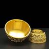 1pc Metal Incense Burner Chinese Sacrificial Incense Burner Buddha Hall Incense Burner Home Decoration Feng Shui Accessories