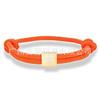 Classic Cross Milan Rope Hand Rope Stainless Steel Gold Square Buckle Cross Adjustable Easter Bracelet
