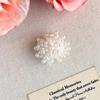 Beaded Flower Handcrafted Beaded Jelly Shoes Shoes Buckles Sandals Accessory For Woman Removable Shoe Accessories