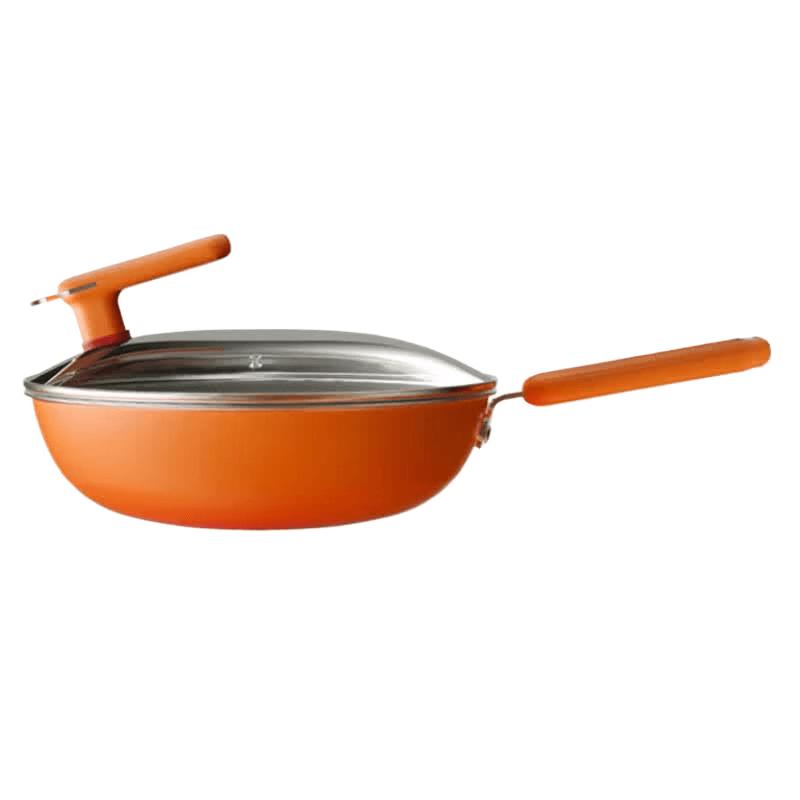 Stainless Steel Honeycomb Wok