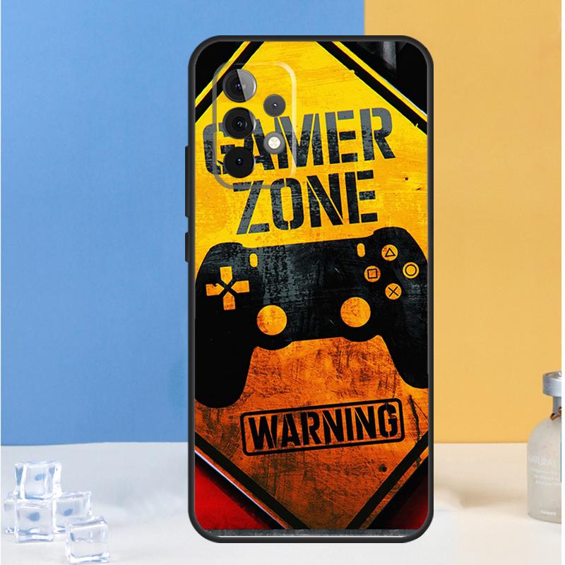 Game Console Gamer Zone For Samsung Galaxy A05 A06 A13 A33 A53 A36 A26 A16 A54 A34 A14 A32 A52 A55 A35 A15 A56 Case