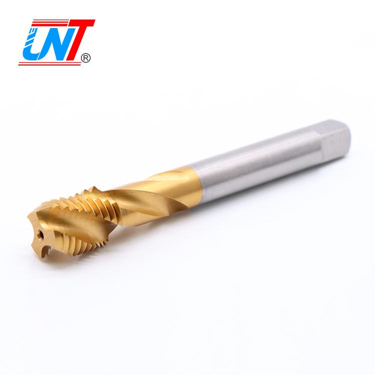 UNT HSS M2-M20 Cutting Tool Spiral Flute Threading Metal Stainless DIN Plug Screw Tap