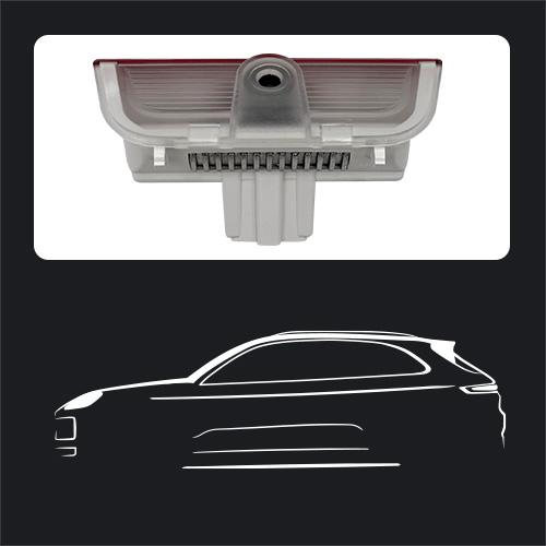 AABKO1 2pcs Car Door Lights For PORSCHE NEW Cayenne Taycan 992 GTS S HD LED Lamp refit Laser Decor Projector Never Fade