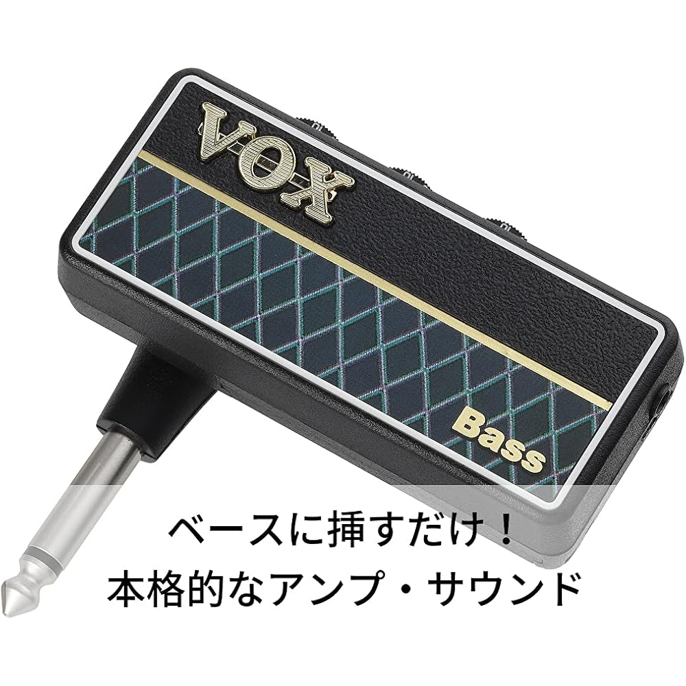 Vox (Vox) AP2BS Bass Headphone Amplifier AmPlug2 Bass Small/No Cables/Home Practice/Battery Power...