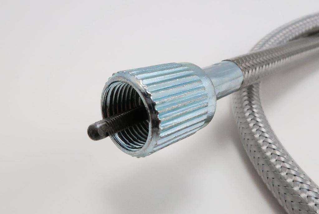 KITACO Speedometer Cable for Stainless Steel (120mm Long) Monkey/Gorilla, Mesh, 908-1013300