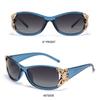 Polarized Sunglasses for Women with Wrap Around Butterfly Design - Trendy Sports Sun Glasses UV400 Protection Y2K Shades