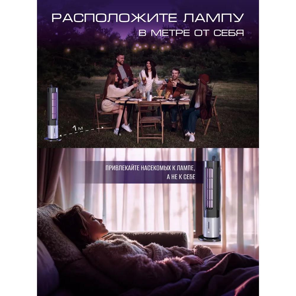 Протимоскітні лампи від комарів та електричні мухобійки від комах.
