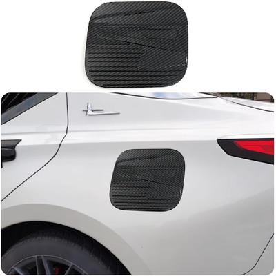 Car Accessories Fit For Nissan Altima 2019 2020 2021 2022 2023 2024 2025 Gas Fuel Tank Cover Trim (Carbon Fiber Style) 1PC ABS
