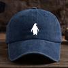 Funny Little Penguin Print Baseball Hat Fashionable and Versatile Peaked Cap Men's Outdoor Hat