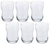 ADERIA Dessel Gläser 185ml, Set of 6, Hergestellt in Japan, Spülmaschinenfest, Highball-Gläser, Hochzeitsgeschenk, Biergläser, Stilvolles Geschenk, Beliebt, Ranking, G