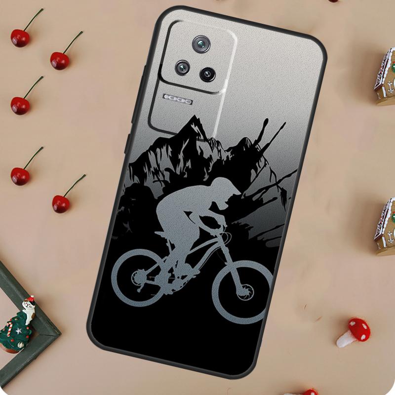 Cycling Bike Case For POCO F5 Pro M6 X3 X5 X6 Pro F3 M5s Xiaomi Mi 13 14 Pro 13T 11T 12T 12 Lite Cover