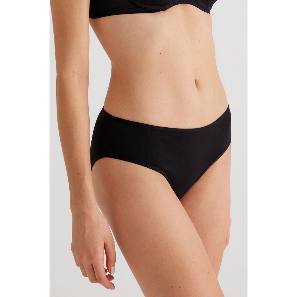 Economic Pack Of 5 2956 Normal Waist Comfortable Fit Cotton Classic Basic Standard Panties