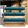 Digu Solid Wood Jewelry Display Stand: Removable Tiered Bangle & Bracelet Storage Rack