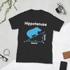 Funny Nerd Geometry Hippotenuse Hypotenuse TShirts for Unisex O Neck Pure Cotton T Shirt Math Short Sleeve Tees Big Size Clothes