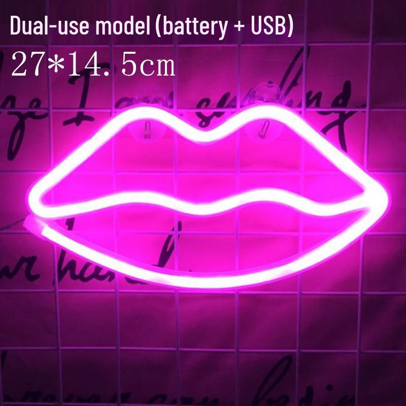 LED Neon Butterfly & Planet Wall Light - Decorative E-sports, Bar, and Photo Prop Night Light