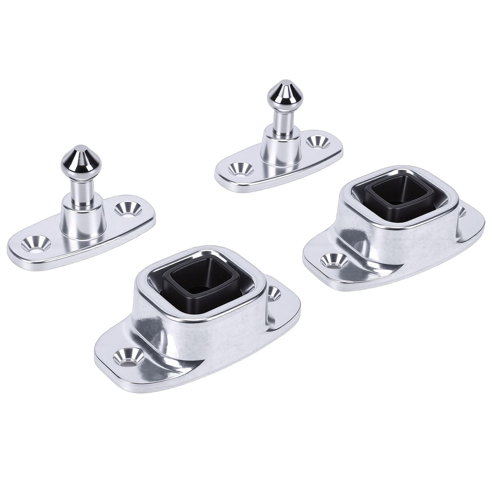 

RV Door Holder Plunger and Socket Adjustable RV Door Holder and Socket for Trailers Trucks