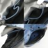 MCM Stark Backpack Daypack Logogram studs light blue leather Women Used