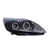 09-13 Classic Focus LED Angel Eyes Headlight Assembly with Daytime Running Xenon Lamps