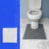Engangsbrug U-formet Toiletbrætbetræk Med Vandtæt Ikke-vævet Stof Til Badeværelseshygiejne