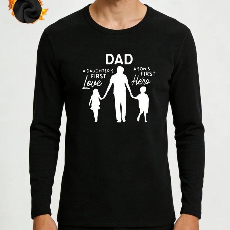 

Long Sleeve Tee, Anti-Wrinkle & Durable, Business Casual & Daily XXL чёрный