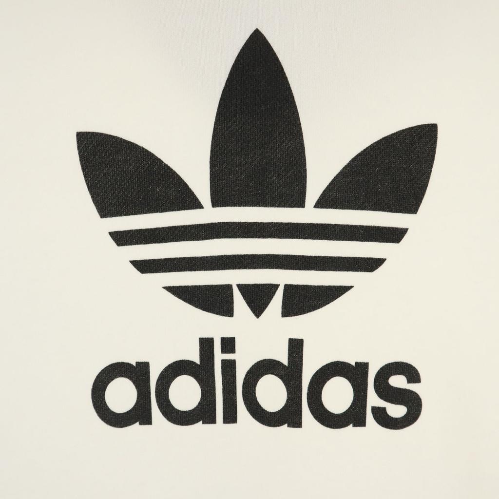 Adidas Originals Kleeblatt-Logo Langarm-Sweatshirts L weiß Herren Gebraucht